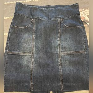 Jag Jeans Denim Pull Skirt